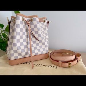 LOUIS VUITTON Damier Azur Noé BB